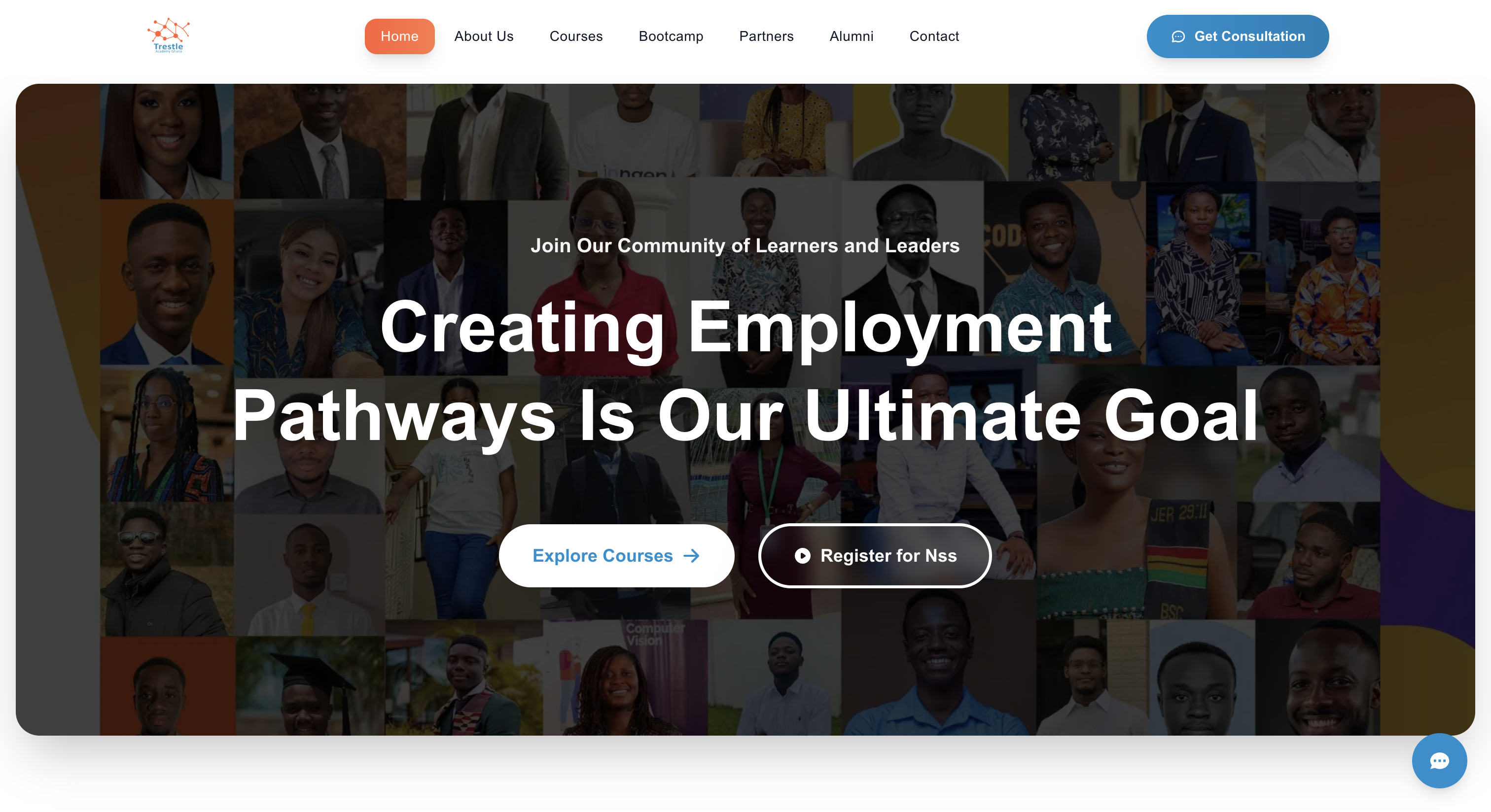 Trestle Academy Ghana Platform