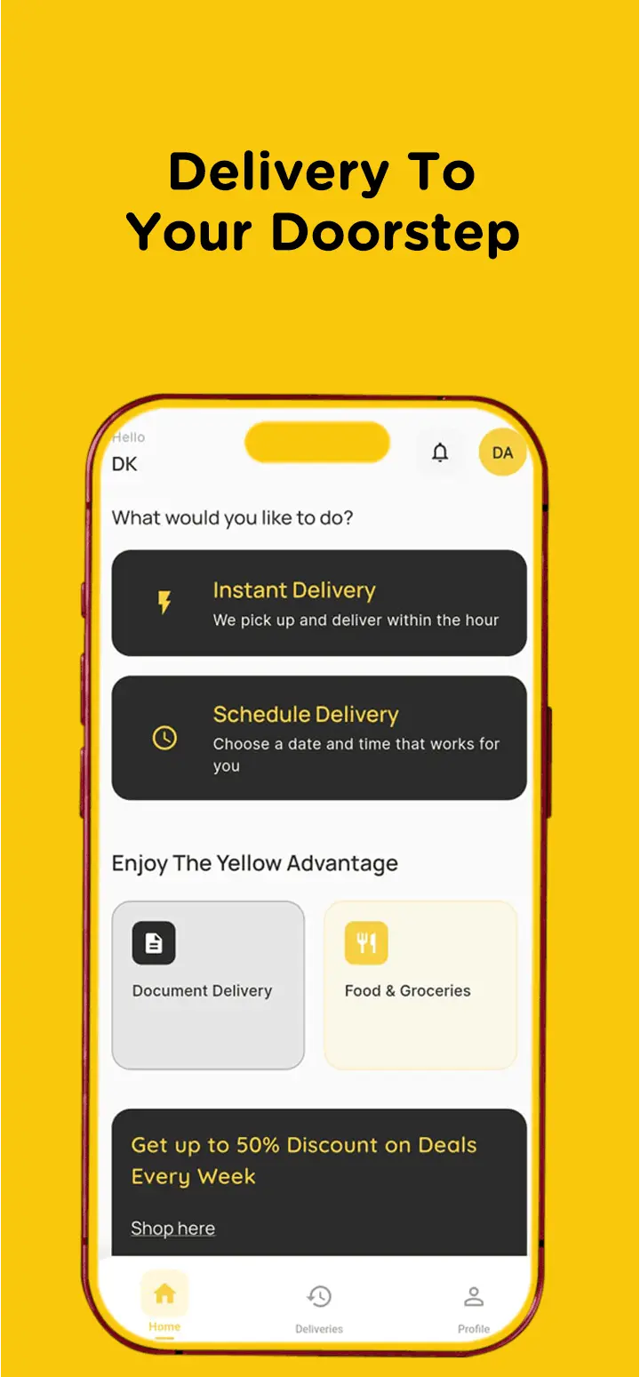 Yellow Package App